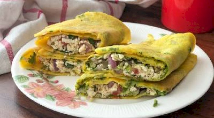 Stuffed Jowar Cheela Recipe