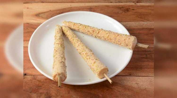 Jaggery Almond Cashew Kulfi Recipe