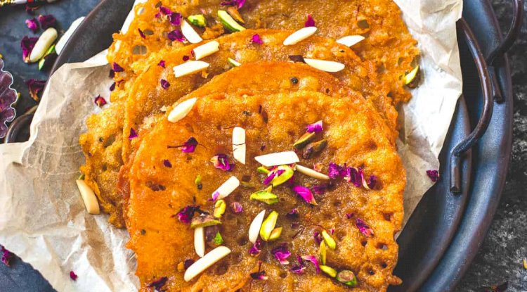Organic Palm Jaggery Malpua Recipe