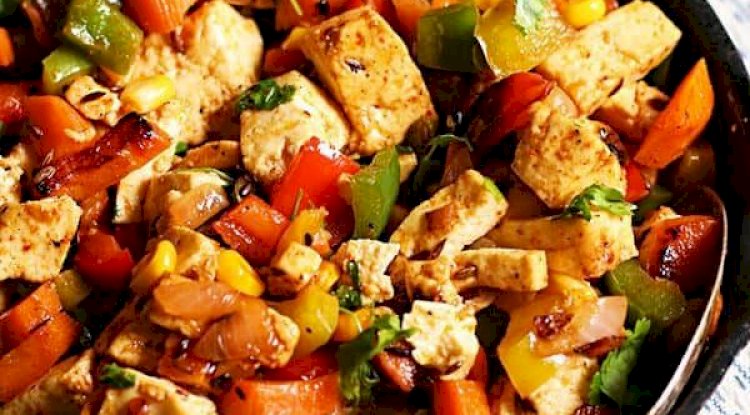 Paneer Veggie Stir Fry Recipe