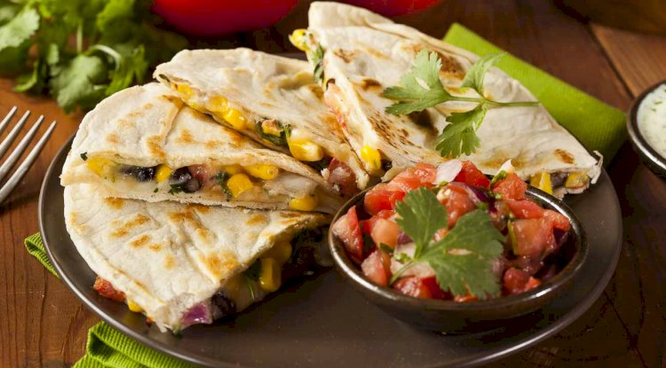 Chickpea and Corn Quesadilla Recipe