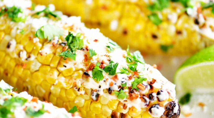 Mexican-Style Grilled Street Corns Recipe
