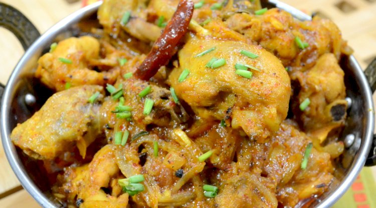 Khade Masale ka Murgh Recipe