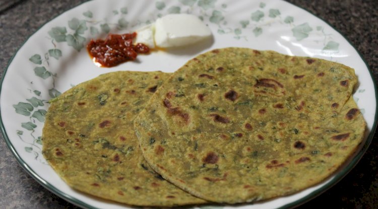 Coriander Roti Recipe