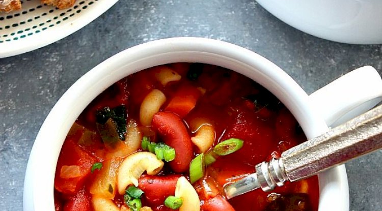 Jain-style Minestrone Soup Recipe