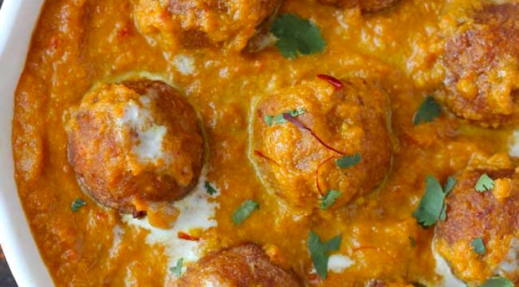 Jain Style Kofta Curry Recipe