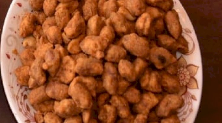 Besan Coated Peanuts Recipe