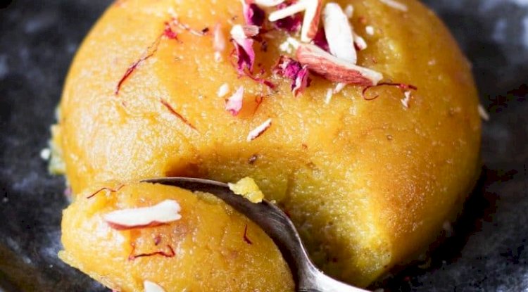 Badam Halwa Recipe