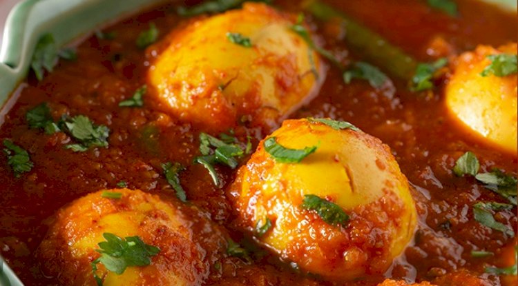 Egg Masala Dry Curry Recipe