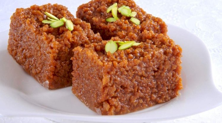Sugar-free Ragi Burfi Recipe