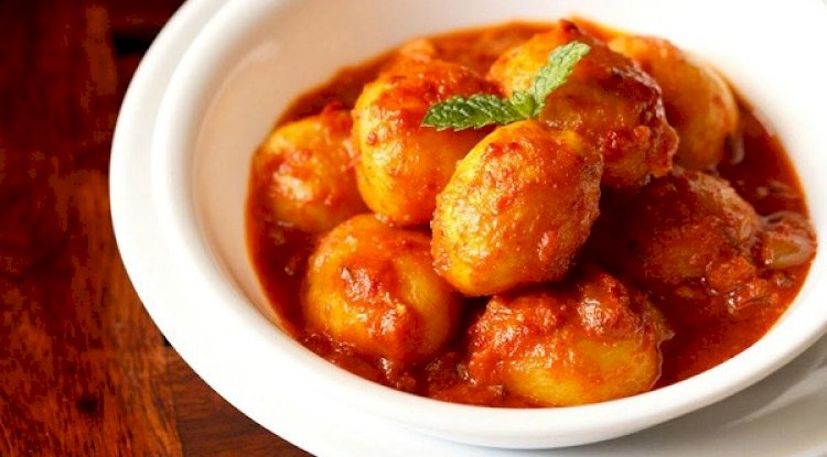 Healthy Lasaniya Batata Recipe