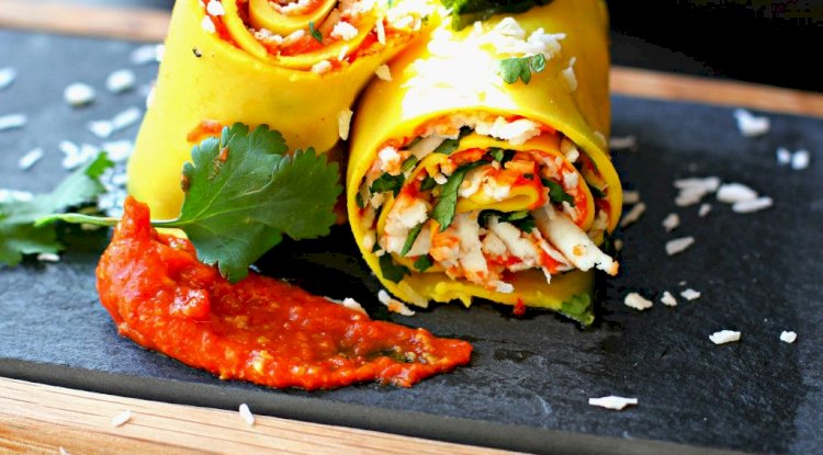 Stuffed Khandvi Recipe