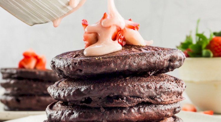 Chocolate Cheese Pancakes Recipe
