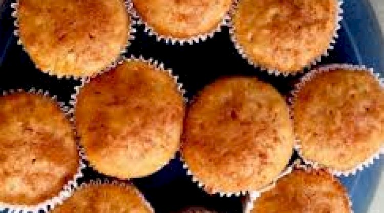 Baked Nutmeg Cupcake Recipe