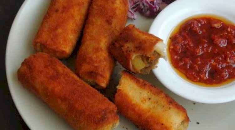 Mutton roll Recipe