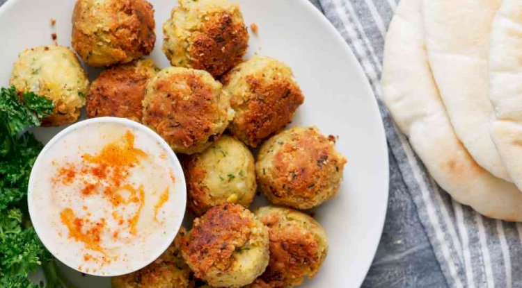 Falafel with Wasabi Mayonnaise Recipe