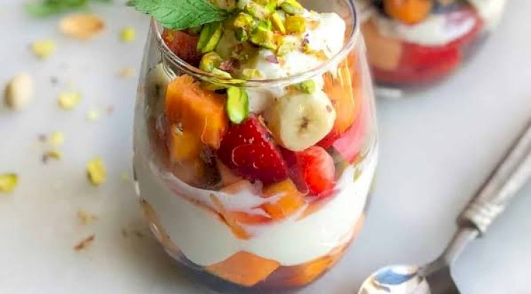 Fruit Cocktail Parfait Recipe