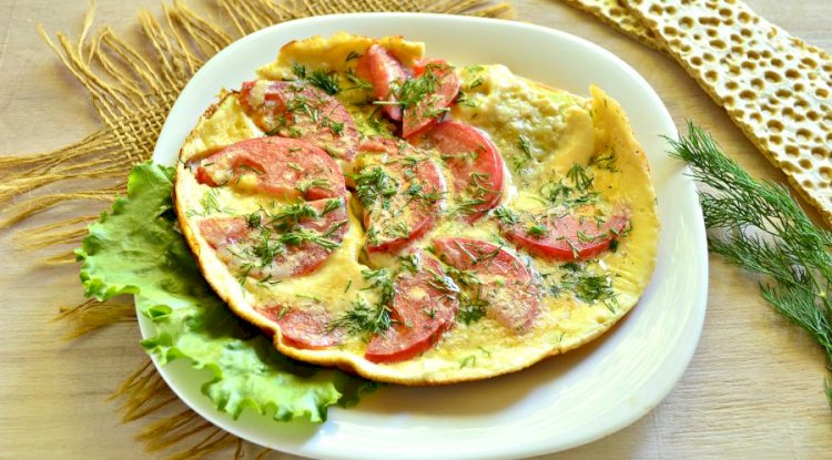 Zucchini Cheese Omelette Recipe