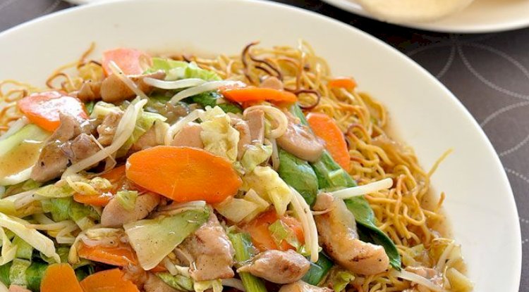 Pan Fried Noodles with Vegetables Recipe