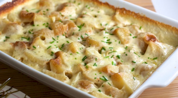 Chicken and Potato Au Gratin Recipe