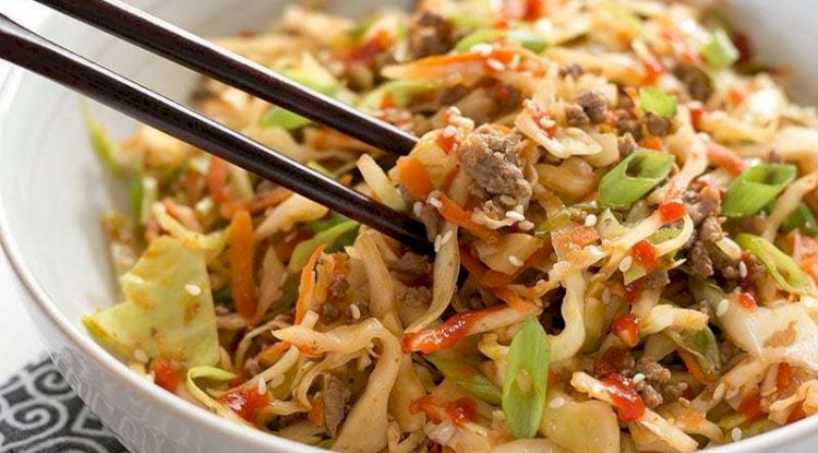 Cabbage and Carrot Poriyal Recipe