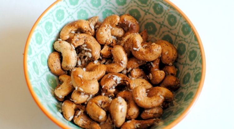 Coconut Roasted Cashews Recipe