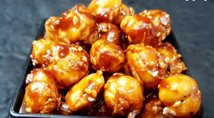 Caramelized Lotus Seeds Recipe