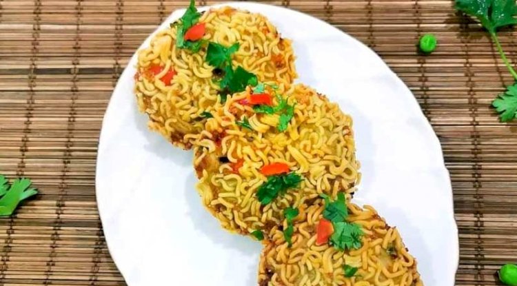 Cheesy Noodle Cutlet Recipe