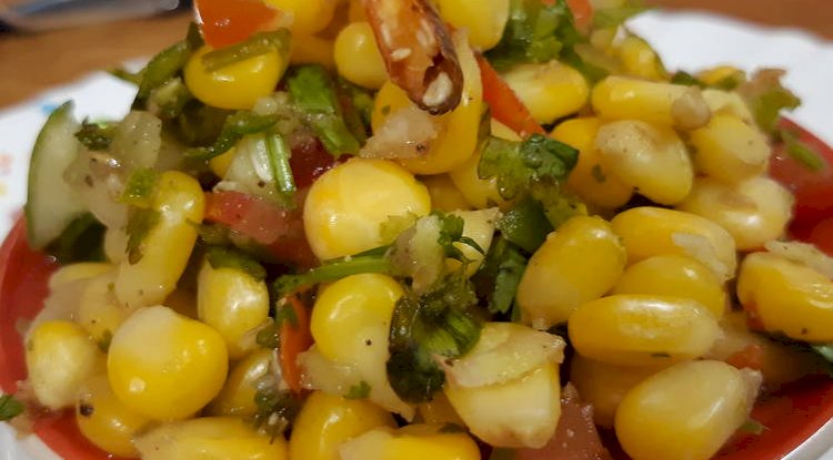 Chatpata Creamy Corn Cups Recipe
