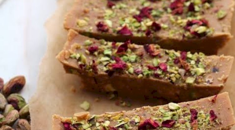 Dried rose slab with nuts Recipe