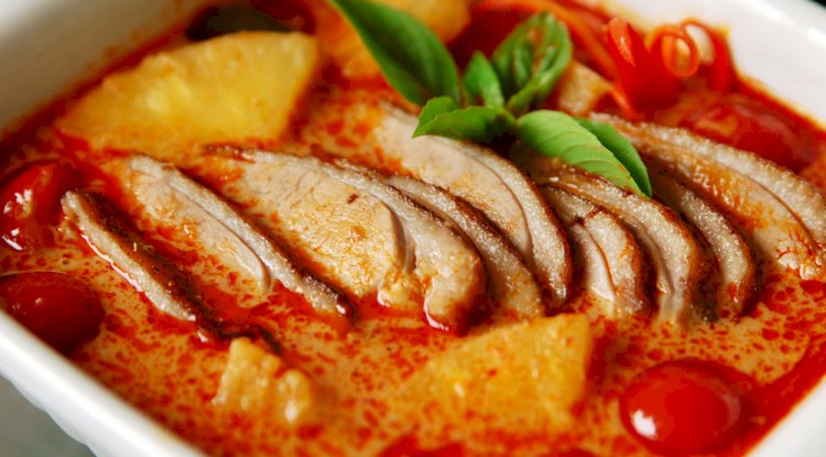 Roast Duck Panang Recipe