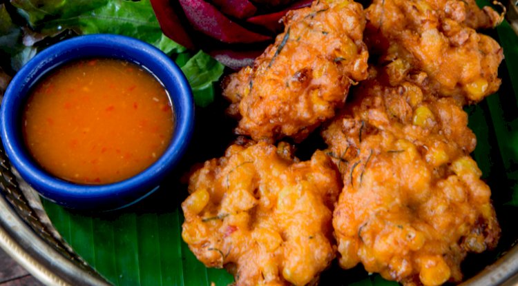 Thai Corn Fritters Recipe