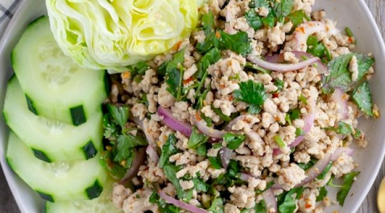 Chicken Salad with Toasted Rice Recipe