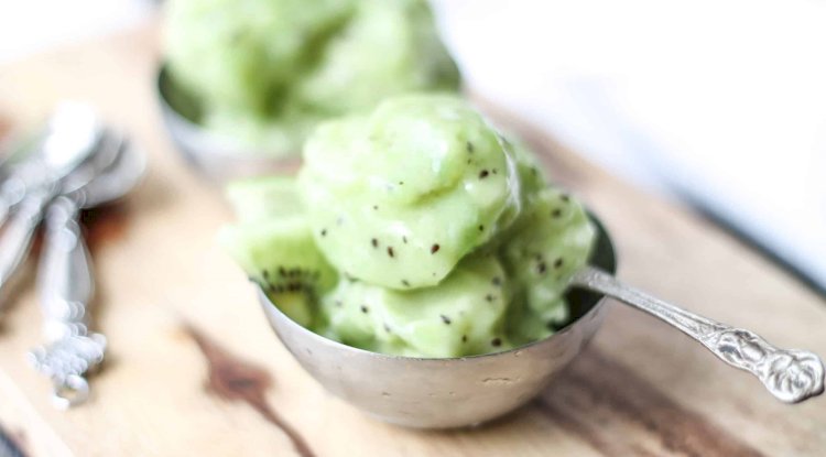 Lime and Kiwi Sorbet Recipe