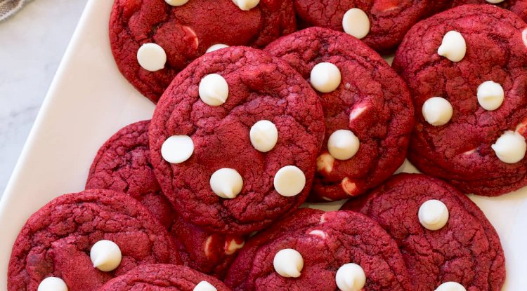 Red Velvet Cookies Recipe