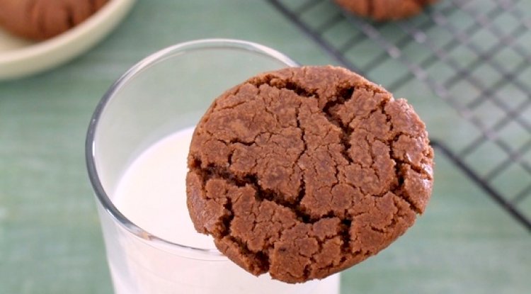 Eggless Nutella Cookies Recipe