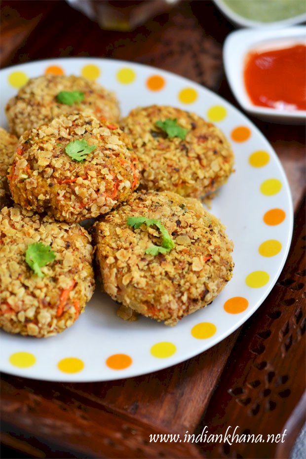 Oats Cutlet Recipe
