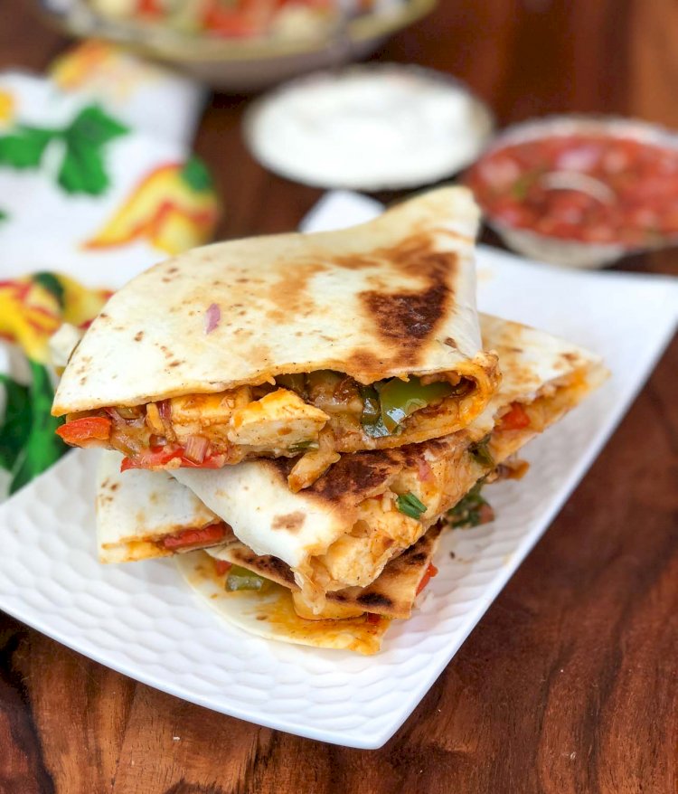 Paneer Quesadilla Recipe