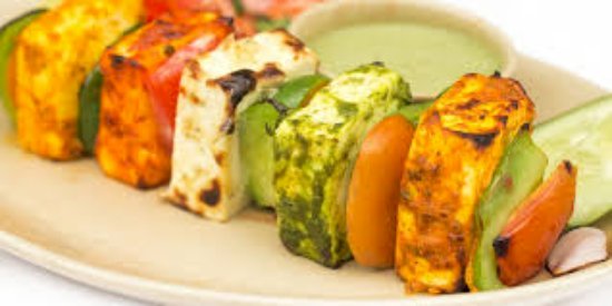 Tiranga Paneer Shehzadi Tikka Recipe