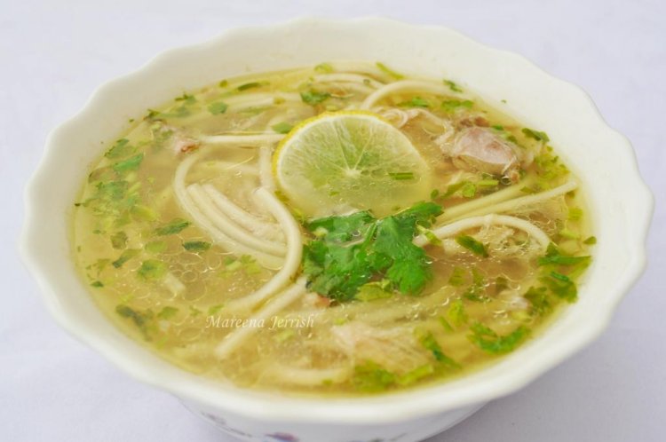 Chicken Lemon Coriander Soup Recipe