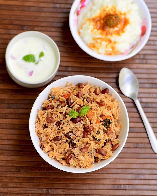 Rajma Pulao Recipe