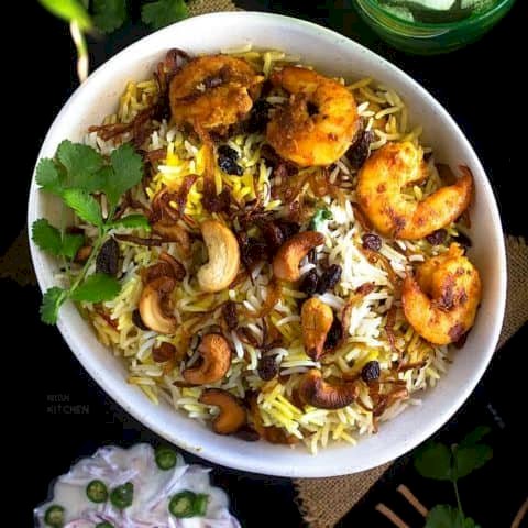 Prawn Biryani Recipe