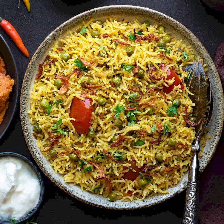 Mattar Pulao Recipe | How to make Mattar Pulao