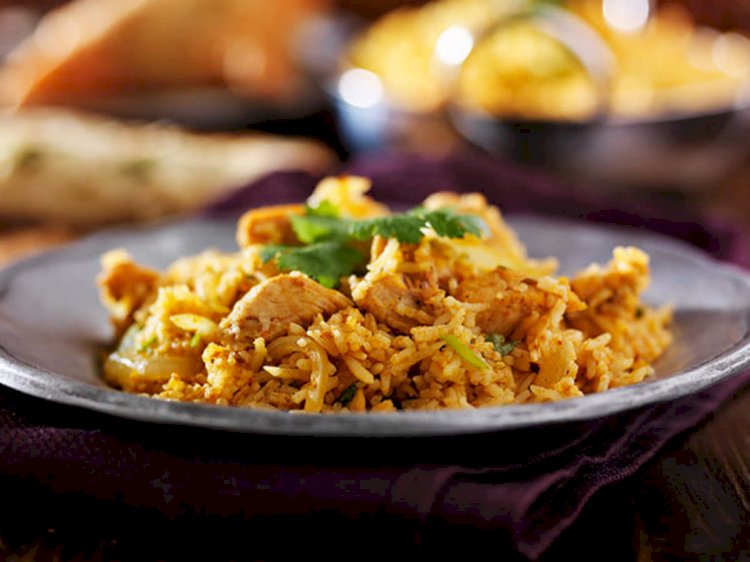 Teekhi Beetroot Biryani Recipe