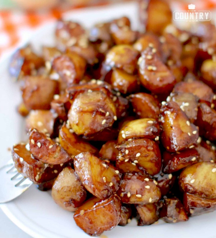 Asian Glazed Potatoes Recipe