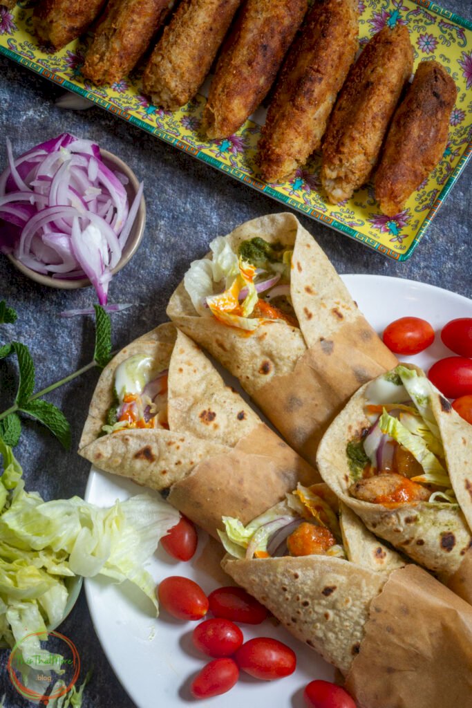 Aloo Jeera Wrap Recipe