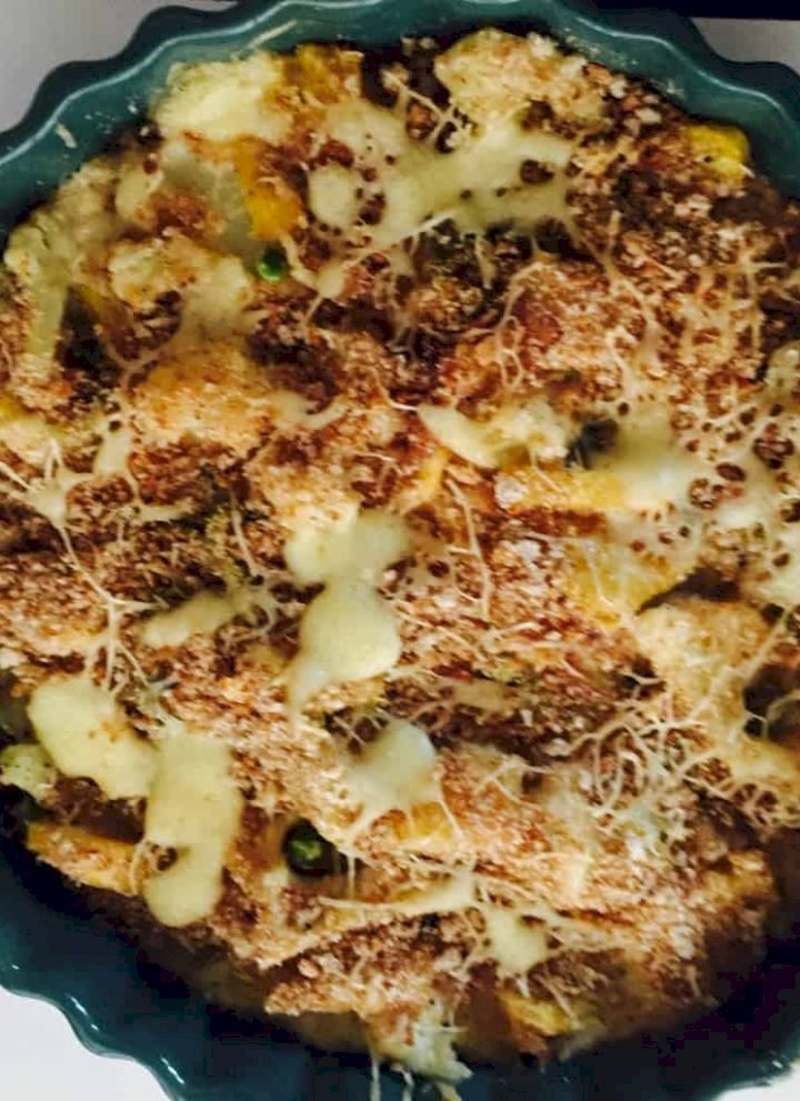 Vegetable Pasta Augratin Recipe