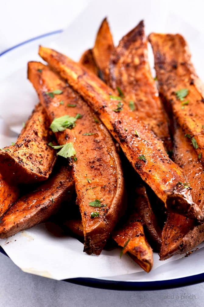 Spiced Sweet Potato Wedges Recipe
