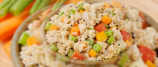 Oats Khichdi with Tomato and Garlic Recipe