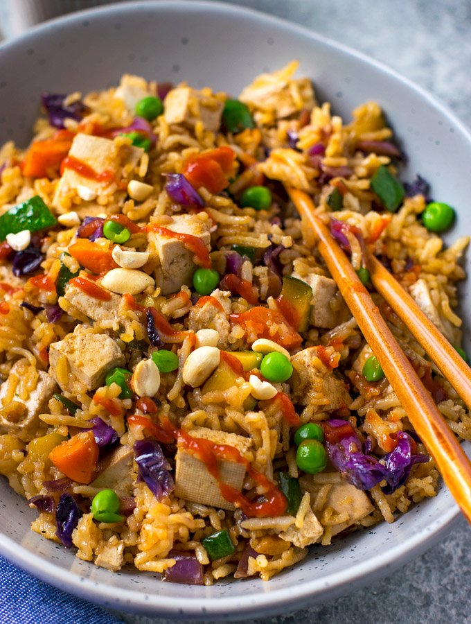Tofu Rice Mix Recipe